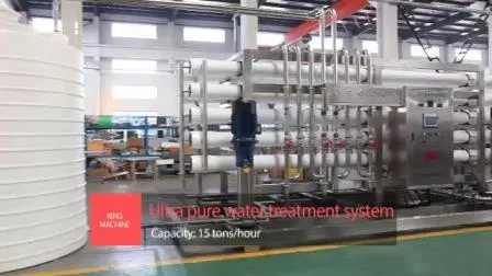 Automatic Purifier Cleaning System Complete RO Water Filter Production Machine Equipment Bottle Mineral Pure Drink Water Reverse Osmosis Water Treatment Plant